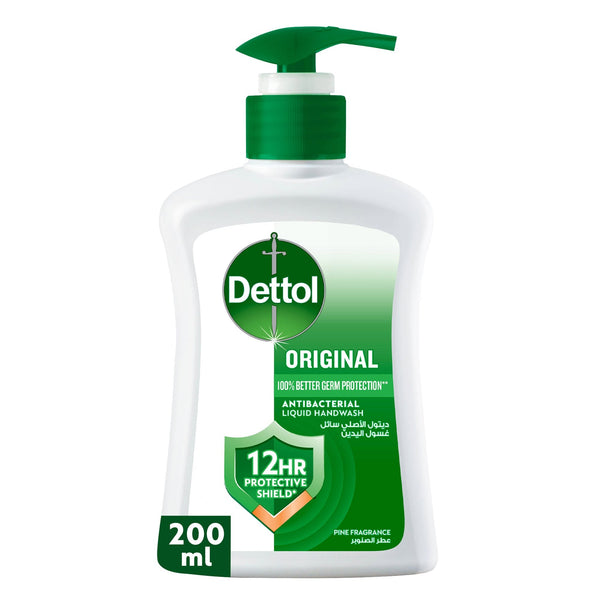 Dettol Original Liquid Handwash Pump Pine Scent 200ml