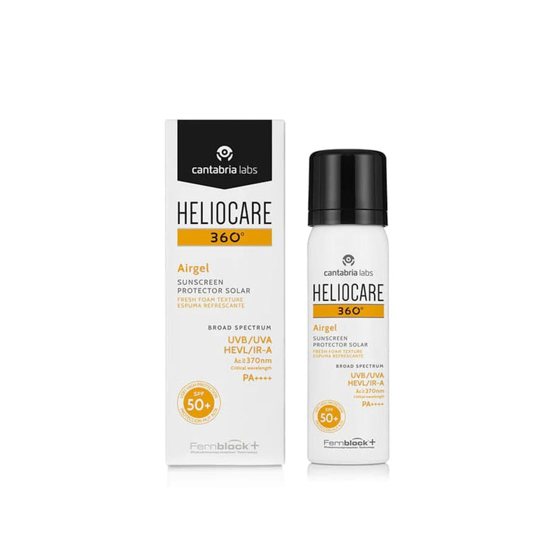 Heliocare 360 Air Gel Lightweight Sunscreen Gel UVA UVB Protection 60 ml