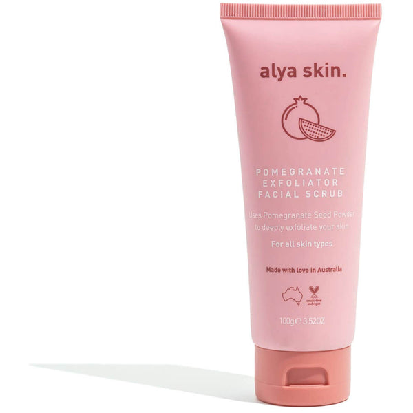 Alya Skin Pomegranate Facial Exfoliating Scrub Vitamin C Antioxidants 125ml