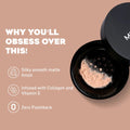 Moira Loose Setting Powder Matte Finish Collagen Vitamin E 007 Translucent White 1 Pc