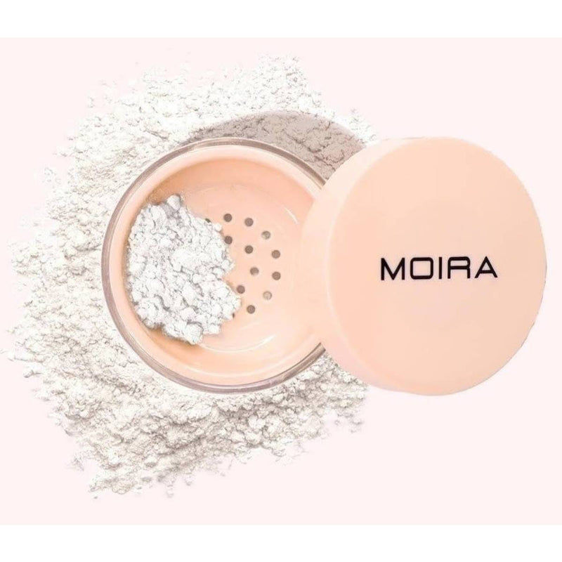 Moira Loose Setting Powder Matte Finish Collagen Vitamin E 007 Translucent White 1 Pc