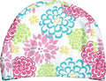 Green Sprouts Swim & Sun Cap UPF 50+ White Zinnia 2-4 Years