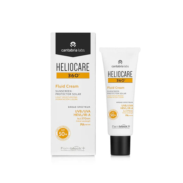 Heliocare 360 Fluid Cream SPF 50 UVA UVB Sunscreen Matte Finish 50 ml