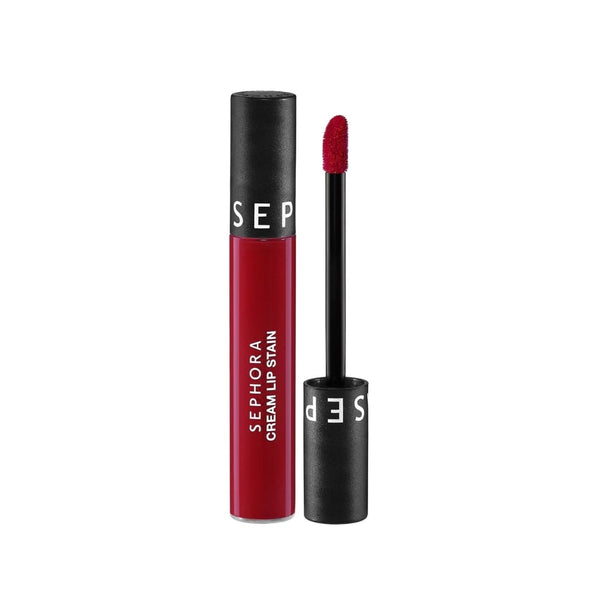 Sephora Matte Liquid Lipstick Creamy Lightweight Finish Avocado Oil Risky Red 129