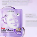 L'Oreal Paris Revitalift Filler Glow Hydrogel Face Mask, Hydrating Radiance Care, Single Mask