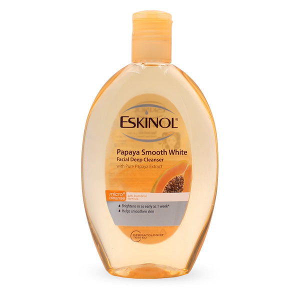 Eskinol Papaya Facial Deep Cleanser, Radiance and Smoothness Formula