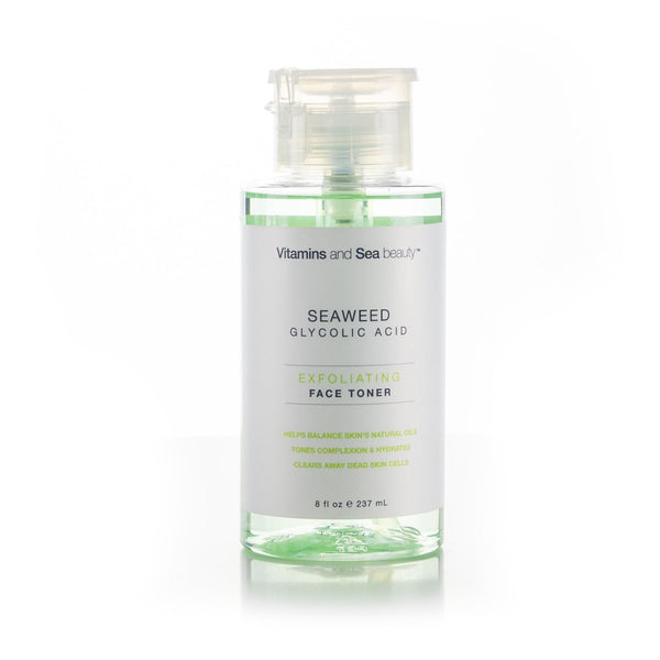 Sea Beauty Face Toner Exfoliating Glycolic Acid Seaweed Extract