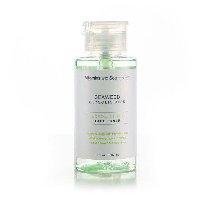 Sea Beauty Face Toner Exfoliating Glycolic Acid Seaweed Extract