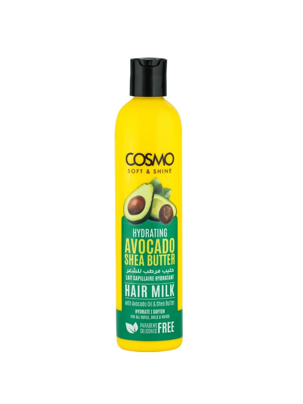 Cosmo Soft & Shine Avocado & Shea Butter Moisturizing Hair Milk 316ml