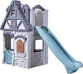 Step2 Enchanting Adventures 2-Story Playhouse with Slide and Kitchenette