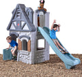 Step2 Enchanting Adventures 2-Story Playhouse with Slide and Kitchenette