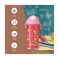Luqu Kids Double-Layer Straw Bottle Pink