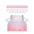 Luqu Bottle Silicone Coating Pink 60 ml