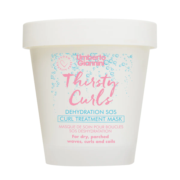 Umberto Giannini Thirsty Curls Treatment Mask Cream Silicone-Free 200g