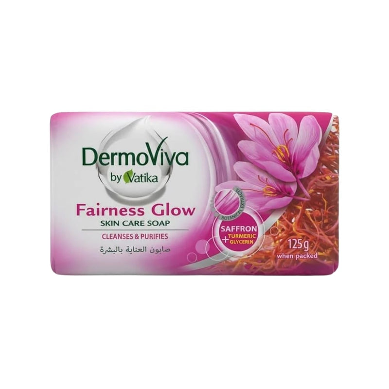 Vatika Dermoviva Brightening Soap Face & Body 125g