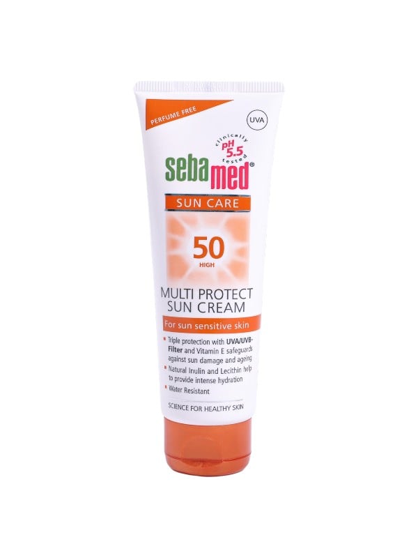 Sebamed Sun Care Multi Protect Sun Cream SPF 50 for Sensitive Skin, 75 ml
