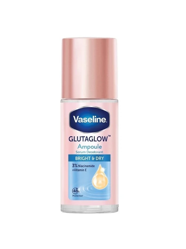 Vaseline GlutaGlow Bright & Dry Ampoule Serum Deodorant, 45ml
