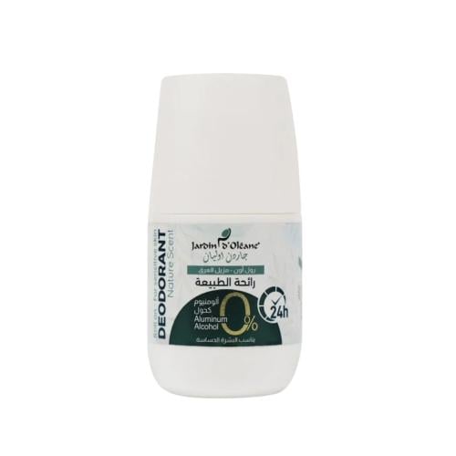 Jardin d'Oleane Nature's Roll-On Deodorant Alcohol-Free Natural Scent 60ml