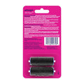 Amope Pedi Perfect Foot File Refills Extra Coarse Diamond Roller Heads, 2 Count