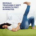 Amope Pedi Perfect Foot File Refills Extra Coarse Diamond Roller Heads, 2 Count
