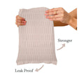 Luqu Diaper Disposal Bag Dispenser Pink, Baking Soda Bags, 15 Bags