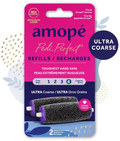Amope Pedi Perfect Foot File Refills Ultra Coarse Diamond Roller Heads 2 Count