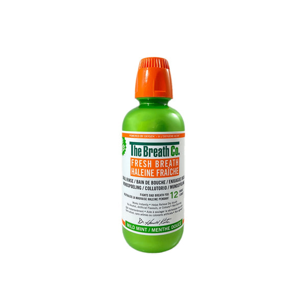 The Breath Co Mild Mint Oral Rinse Mouthwash 500ml