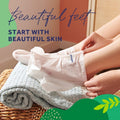 Amope PediMask 20-Minute Foot Mask with Coconut Oil and Vitamin Complex, Fragrance-Free