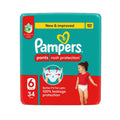 PAMPERS Pants Nappies Size 6 Jumbo Pack, 34 Pants, 15-30 kg