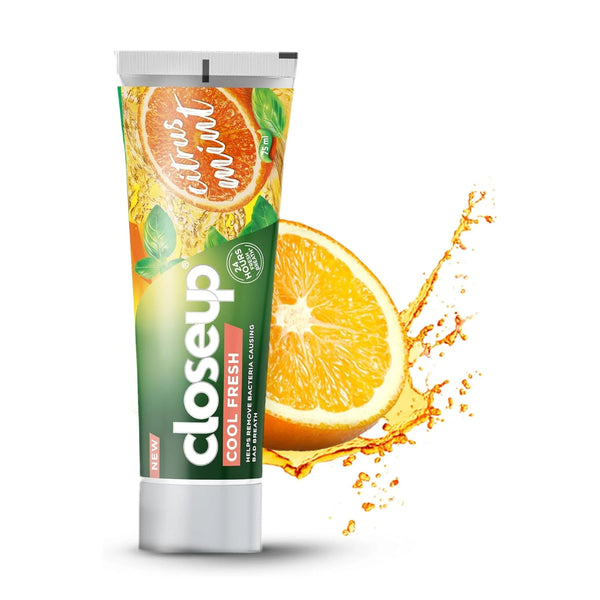 Close Up Cool Fresh Citrus Mint Toothpaste Lemon Essence Sea Salt 75 ml