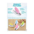 Luqu Baby Nail Clipper Egg Shape Pink