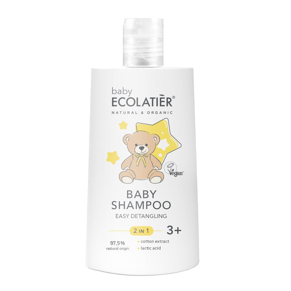 Ecolatier Baby Shampoo 2-in-1 Detangling Shampoo for Kids