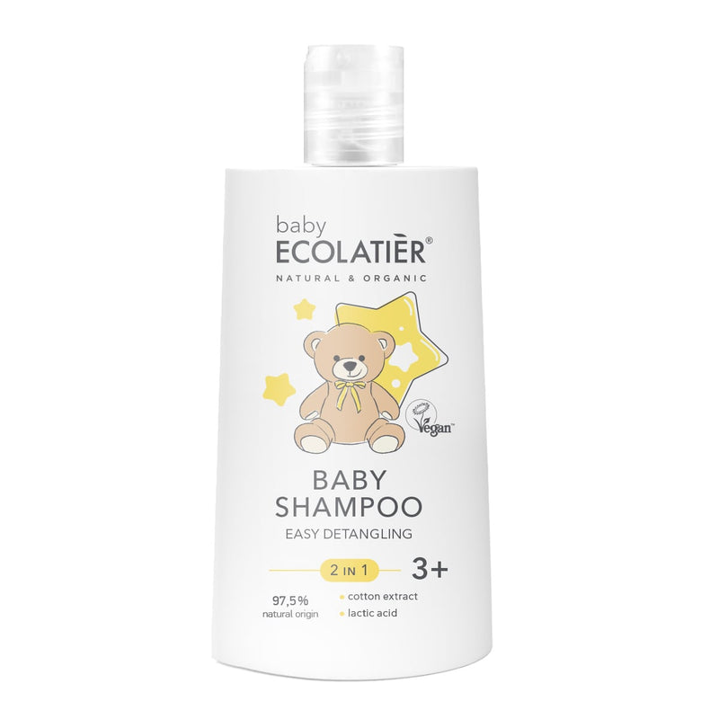 Ecolatier Baby Shampoo 2-in-1 Detangling Shampoo for Kids