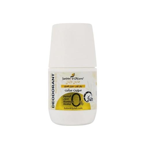 Jardin d'Oleane Sweet Scent Roll-On Deodorant Alcohol-Free 60ml