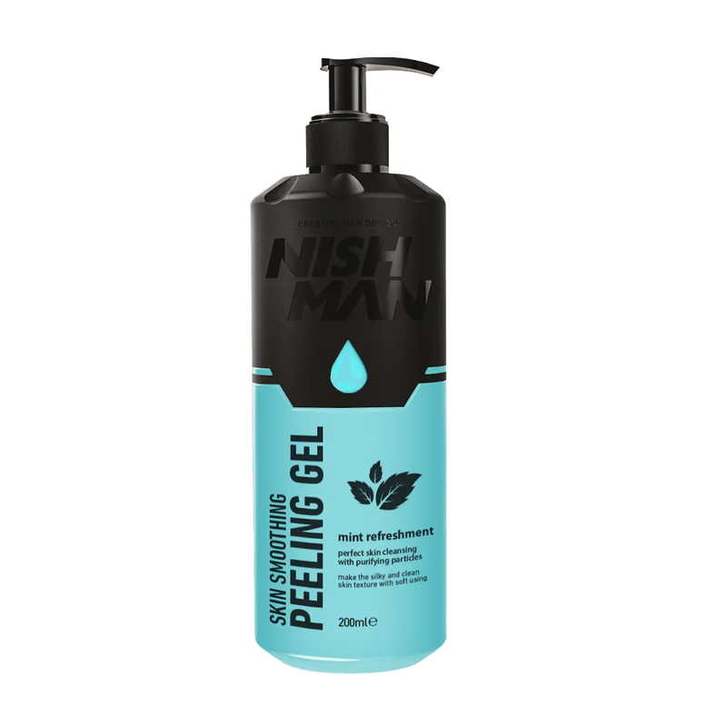 Nishman Skin Peeling Gel Refreshing Mint Exfoliator 200ml