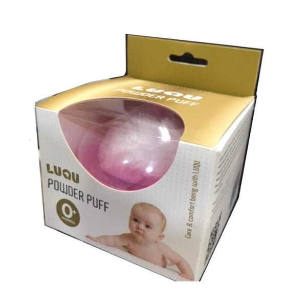 Luqu Baby Powder Puff Soft Pink Applicator
