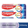 Colgate Total Whitening Toothpaste, 12-Hour Protection, Zinc and Arginine