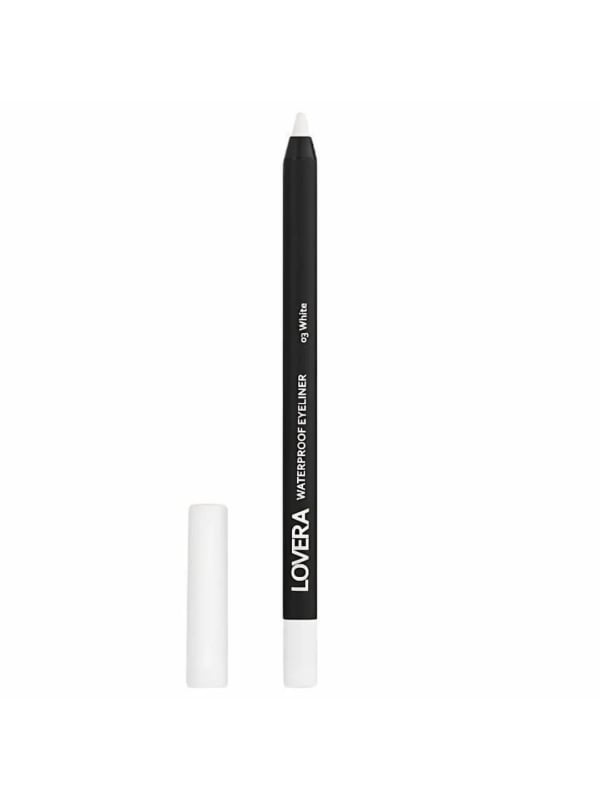 Lovera Waterproof Eyeliner Pencil White 03, Creamy Texture, 1.14 g