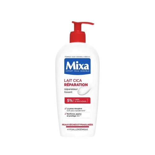 Mixa Cica Repair Body Lotion with Urea and Panthenol for Dry Skin