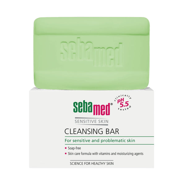 Sebamed Cleansing Soap Bar Sensitive to Normal Skin pH 5.5 100 g