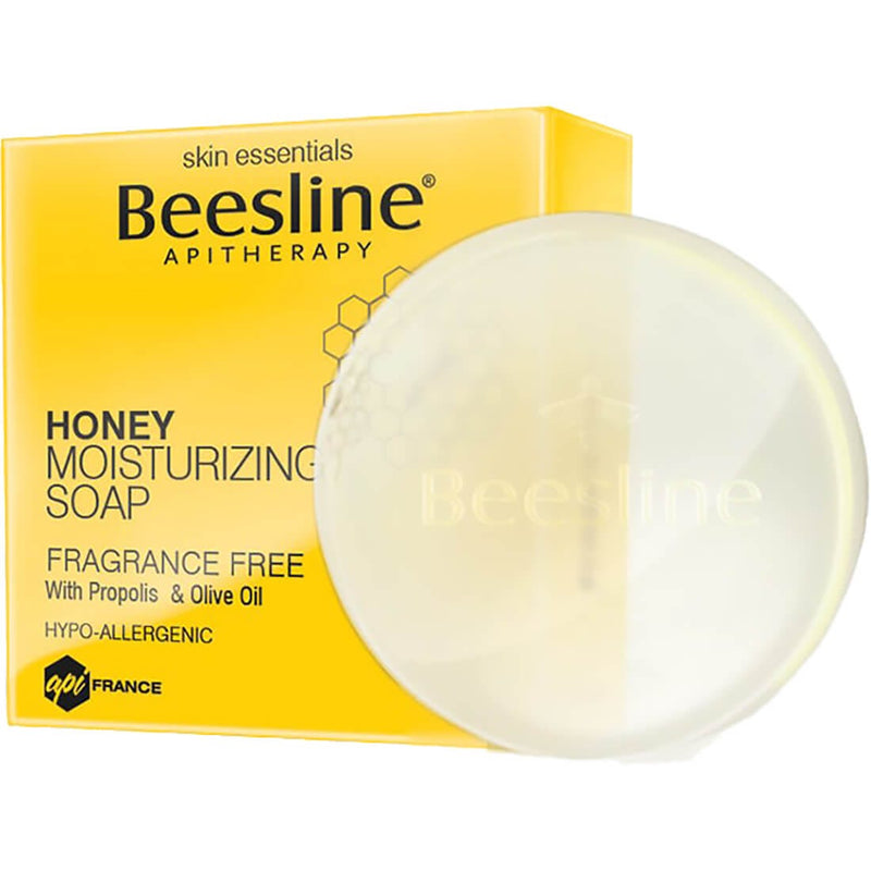 Beesline Honey Soap Bar Fragrance-Free Glycerin and Propolis 60 g