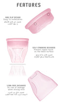 Luqu Glass Baby Feeding Bottle with Anti-Colic Air Ventilation System and Peristaltic Teat