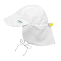 Green Sprouts Flap Sun Protection Hat UPF 50+ White
