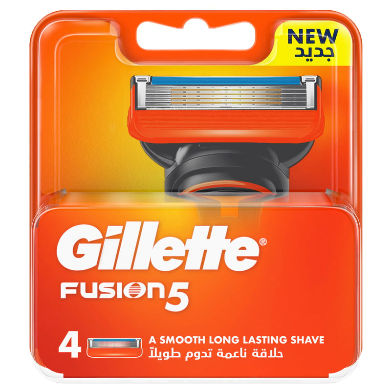 Gillette Fusion 5 Men Razor Blades Precise Shaving 4 Pieces
