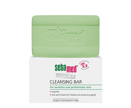Sebamed Cleansing Bar pH 5.5 Sensitive Skin Soap Bar Floral Fragrance 150 g