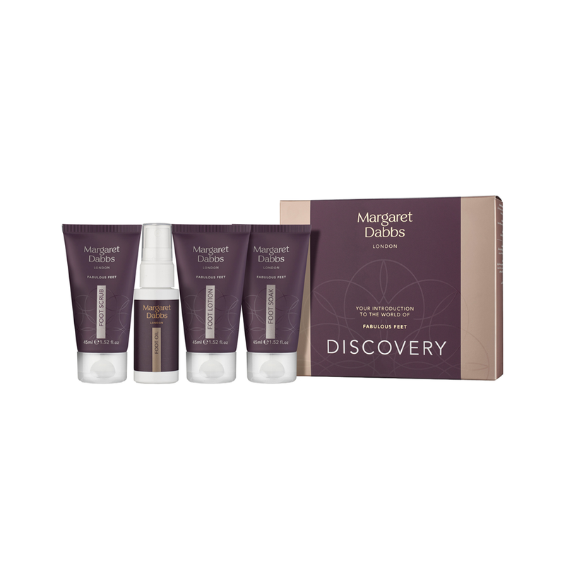 Margaret Dabbs London Discovery Kit for Feet, 4-Piece Travel Set