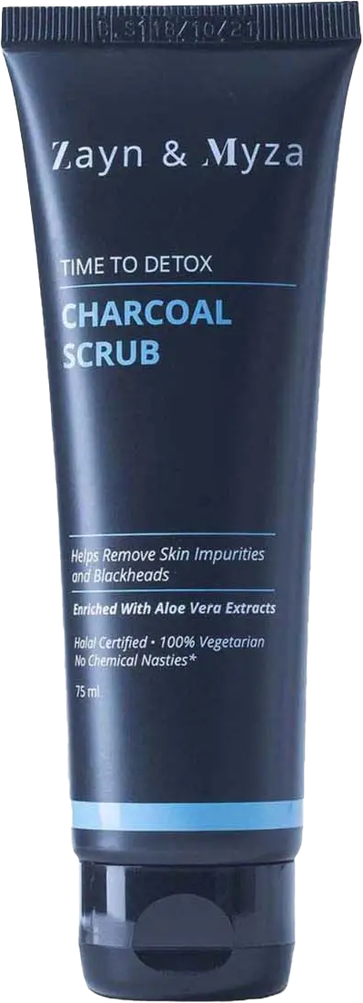 Zayn & Myza Charcoal Face Scrub for Oily Skin 75ml