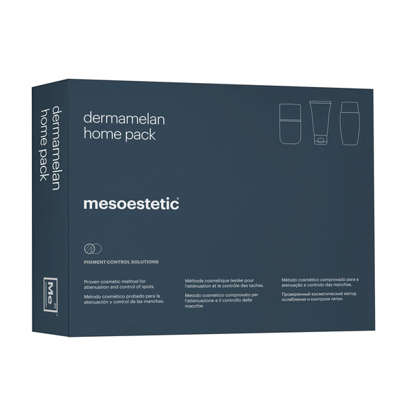 Mesoestetic Dermamelan Home Kit Peeling and Skin Care with Melan Recovery and Melan 130