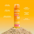 Babaria SPF 50 Refreshing Facial Mist Spray UVA UVB IR HEV Protection 75 ml
