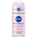NIVEA Pearl & Beauty Roll-On Deodorant 72H Active Pearl Extract Avocado Oil 50ml